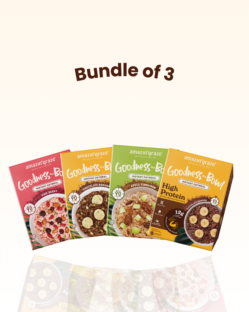 Bundle of 3 Instant Oatmeal